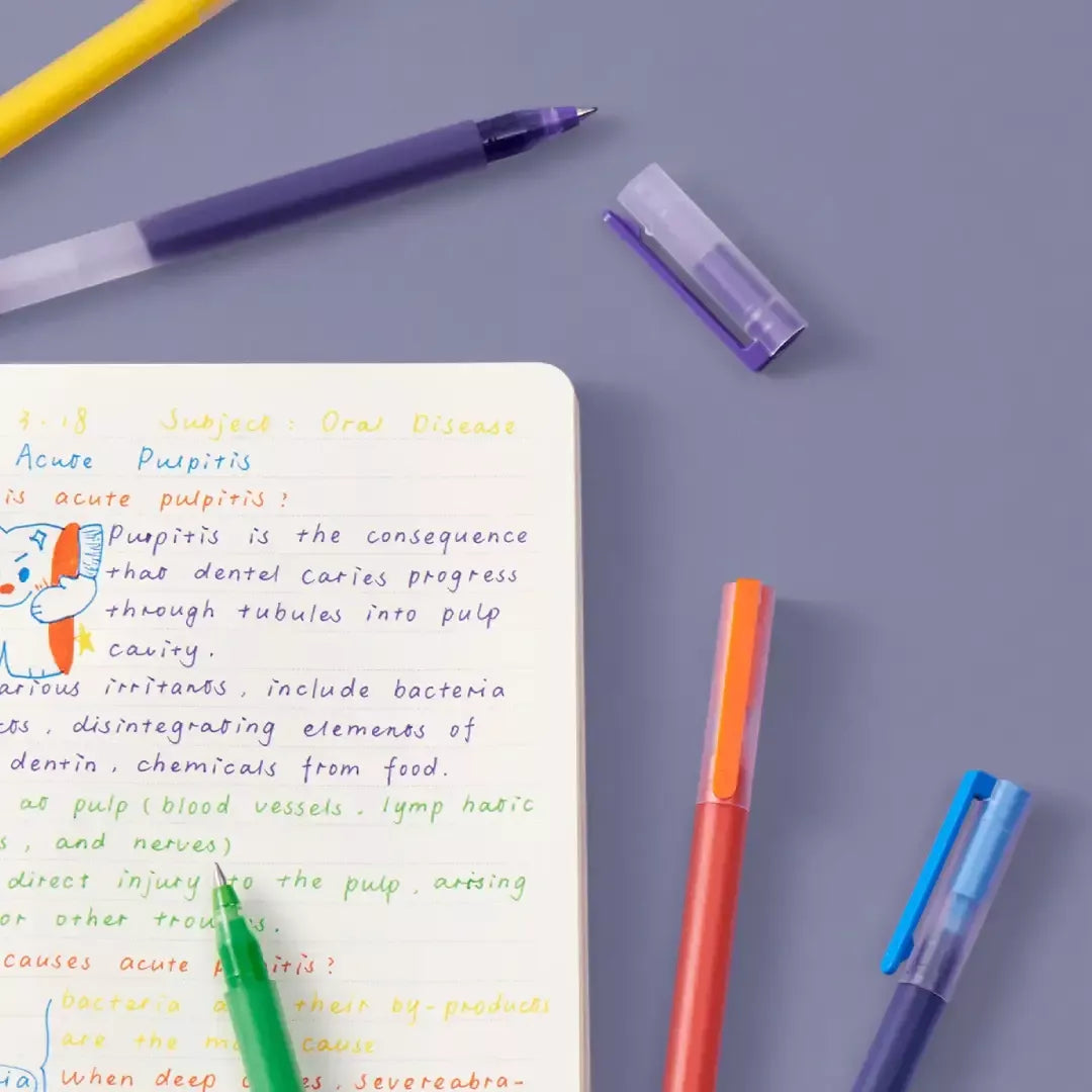 Xiaomi High-capacity Gel Pen (5) Color - Kemijske olovke